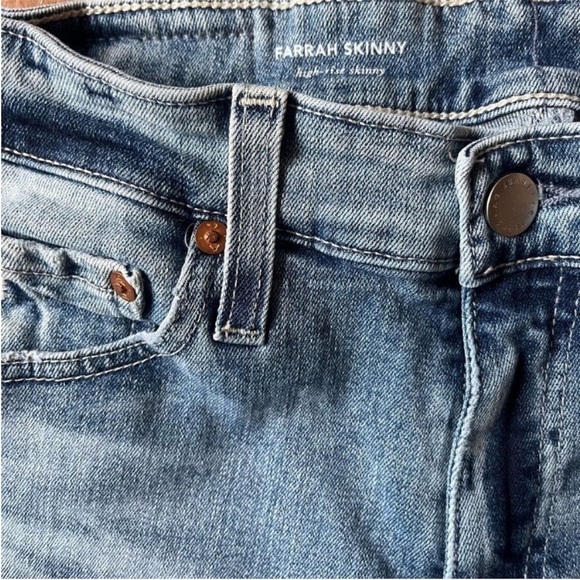 AG Adriano Goldschmied Farrah High Rise Skinny Jeans Distressed Stretch - Picture 7 of 12